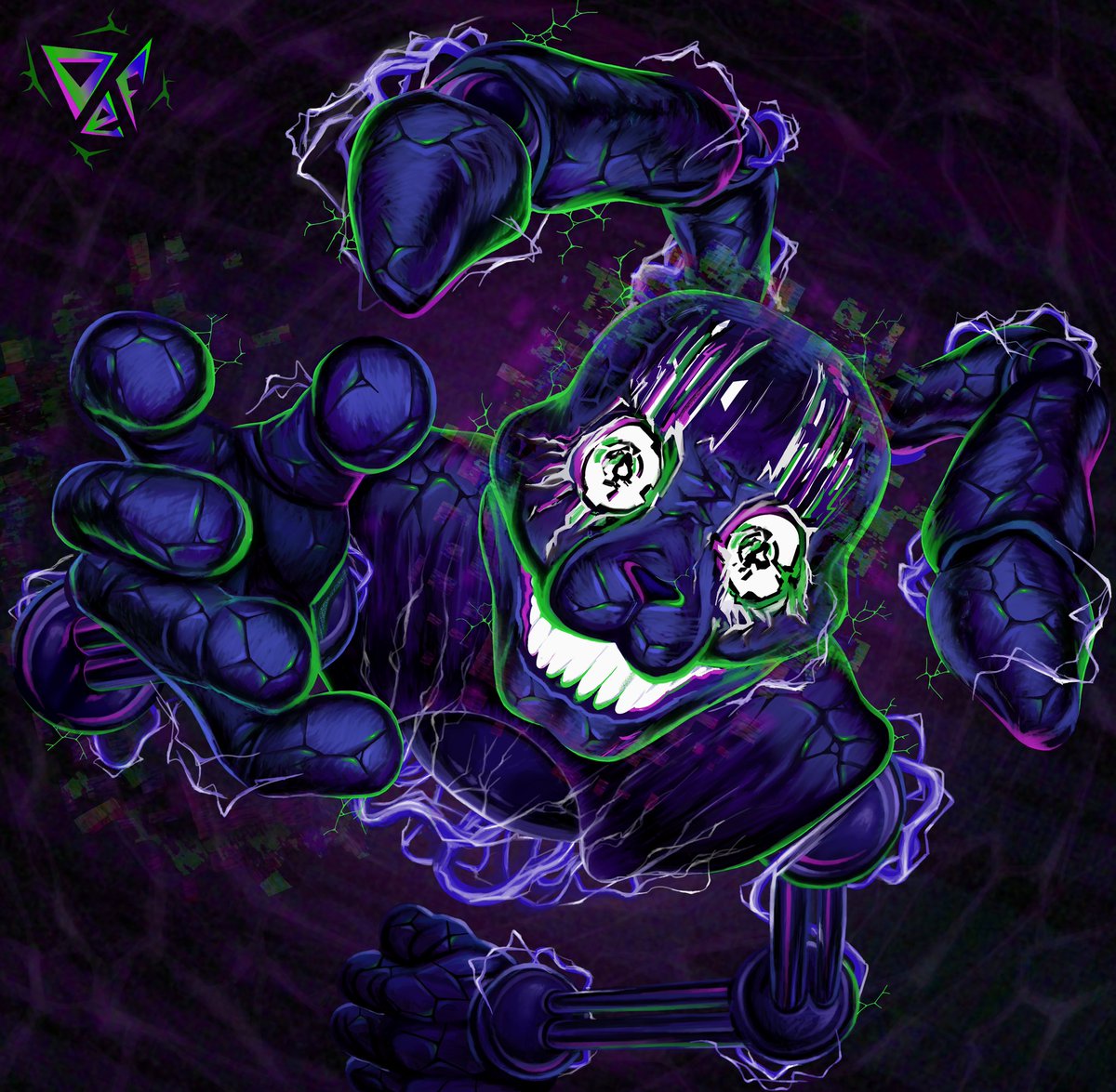 ~•🟩▪️🔷•÷ Shadow GlitchTrap ÷•🔷▪️🟩•~
 Here comes my FNAF SB DLC (Ruin) art!
 The work was not long but interesting, I hope you enjoy it.  🙃

#FNaF
#Glitchtrap
#Mimic
#WilliamAfton
#Art
#Drawing
#ShadowGlitchTrap
#securitybreach
#Ruin