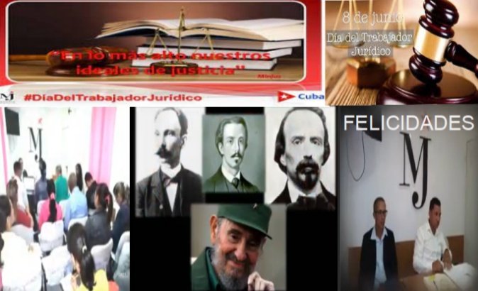 Buen día ‼️#CaféMartiano
🇨🇺Cada 8 de junio en #Cuba 
se celebra el Día del Trabajador
 Jurídico, en conmemoración a la fecha en que el Mayor General #IgnacioAgramonteyLoynaz, defendió su Tesis de Grado que lo acreditó como Licenciado en Derecho en la Universidad de La Habana.🇨🇺❤️