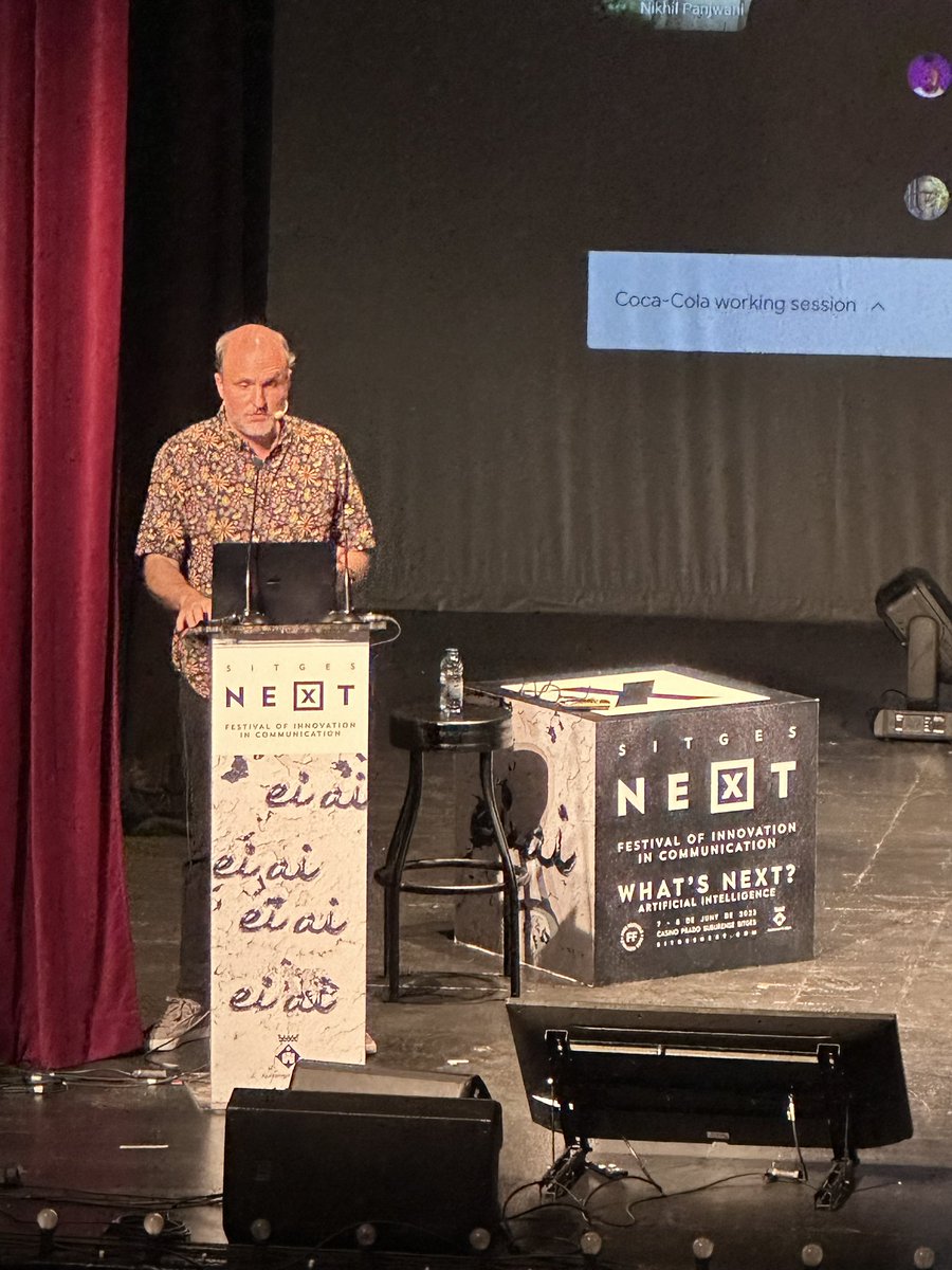 sitgesnext's tweet photo. ‘Live more than Twise’
Joakim Borgström @joakimborgstrom  Co-founder of Wisepunk, the creator of https://t.co/Ip6cLELZKl és guanyador de més de 200 premis, incloent 20 One Show Pencils, 11 Cannes Lions i un Gran Premi de Cannes.

#SitgesNext2023 https://t.co/UVMhaYn525