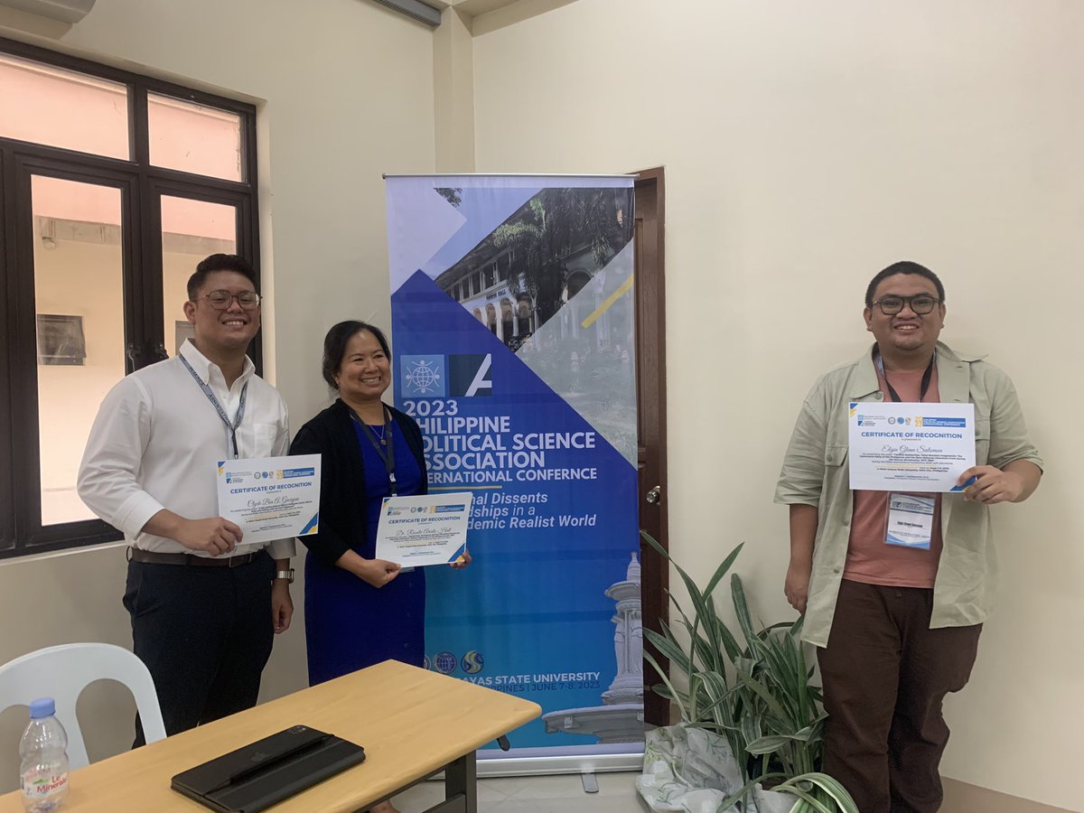 TitoClyde's tweet photo. @acidicbase Thank you for joining the UP Visayas Panel, @acidicbase! See you next year!! https://t.co/LKuwZ8qsN2