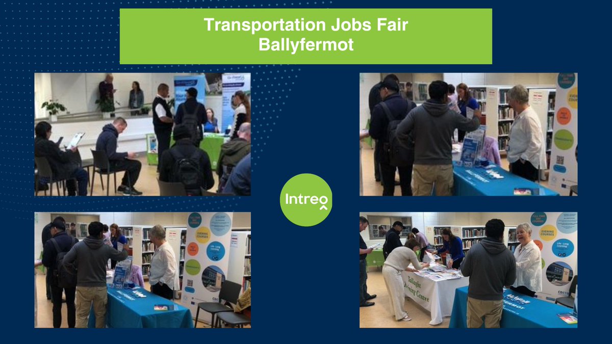 Some images from the Transportation Job Fair in Ballyfermot Library this morning. 
#workwithintreo #transportation #jobfair #recruitment #ballyfermot #dublin @jobsireland @welfare_ie