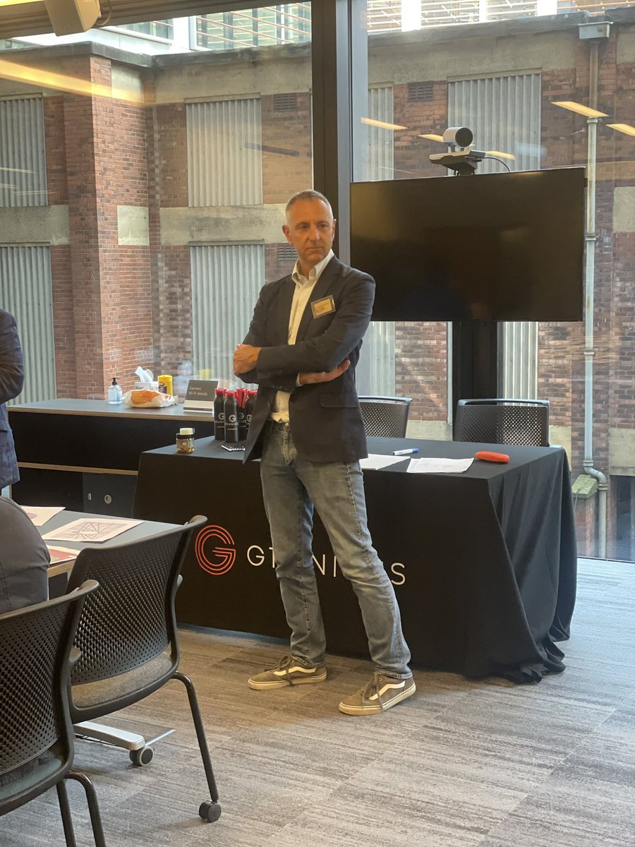 I love when suppliers can have a bit of banter at conferences.  Here we are at the London Local Gov Digital conference and <a href="/placecube/">placecube</a> ‘s very own @Ox1Digital  looks like he’s fighting off anyone daring to visit other supplier’s stands 😆 #localgovdigital