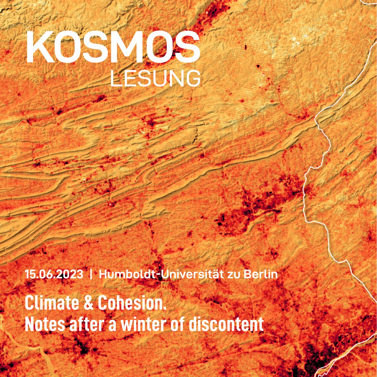 EVENT TIP: 15.06.23 | 19:00 Heilig-Geist-Kapelle <a href="/HumboldtUni/">Humboldt-Universität zu Berlin</a>: #KOSMOS-Lesung „Climate &amp; Cohesion“ with a whole troop of researchers, Greek music &amp; maybe also with your contribution to the discussion! Spandauer Str. 1, 10178 Berlin. Admission free. iri-thesys.org/outreach/event…