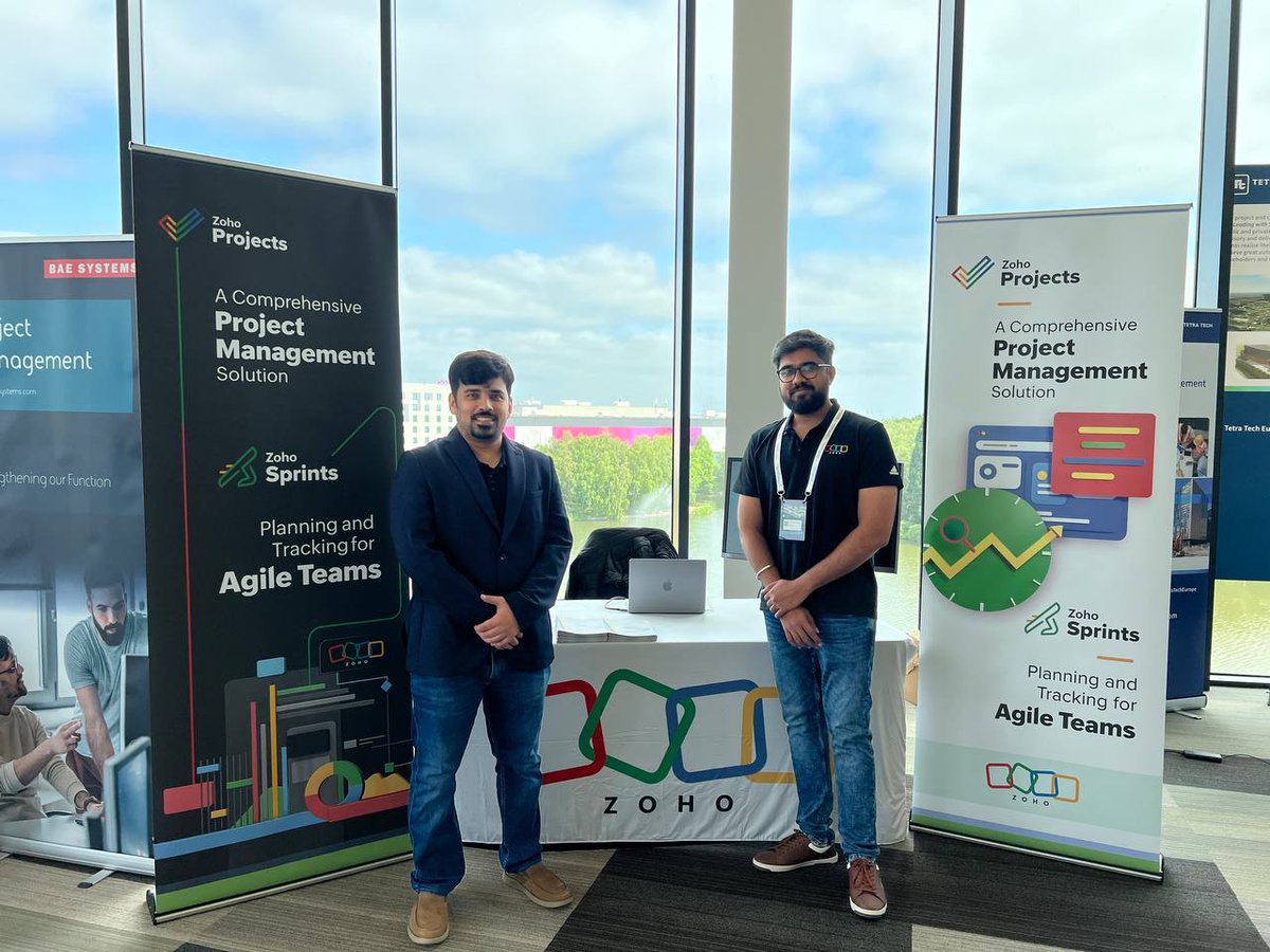 ZohoProjects's tweet image. We&apos;re now at the #APMConference in Birmingham, where leaders and professionals have come together to explore the latest trends in project management.
 
Looking forward to the cutting-edge expert talks from the 🎤 @APMProjectMgmt  community.
 
Say 👋 to us if you&apos;re at the event.