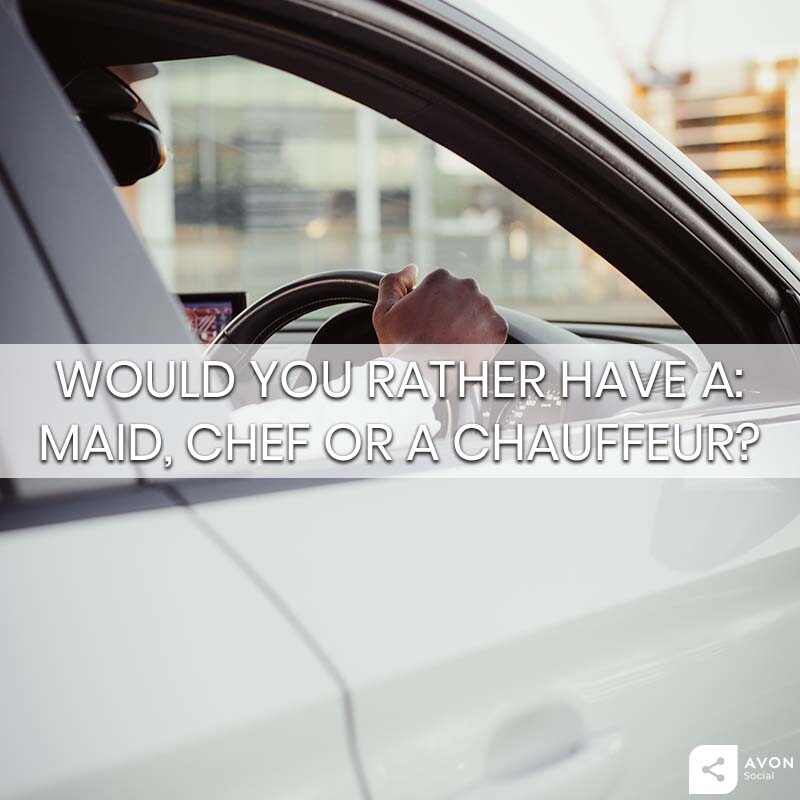clairalbone's tweet photo. Ooh options. 🤔
I do not even know what I would go for, there is so many great things about each of them!
What would you choose?
#Choices #Maid #Chef #Driver #Chauffeur #WouldYouRather #DecisionsDecisions https://t.co/AVWLQBw0e4