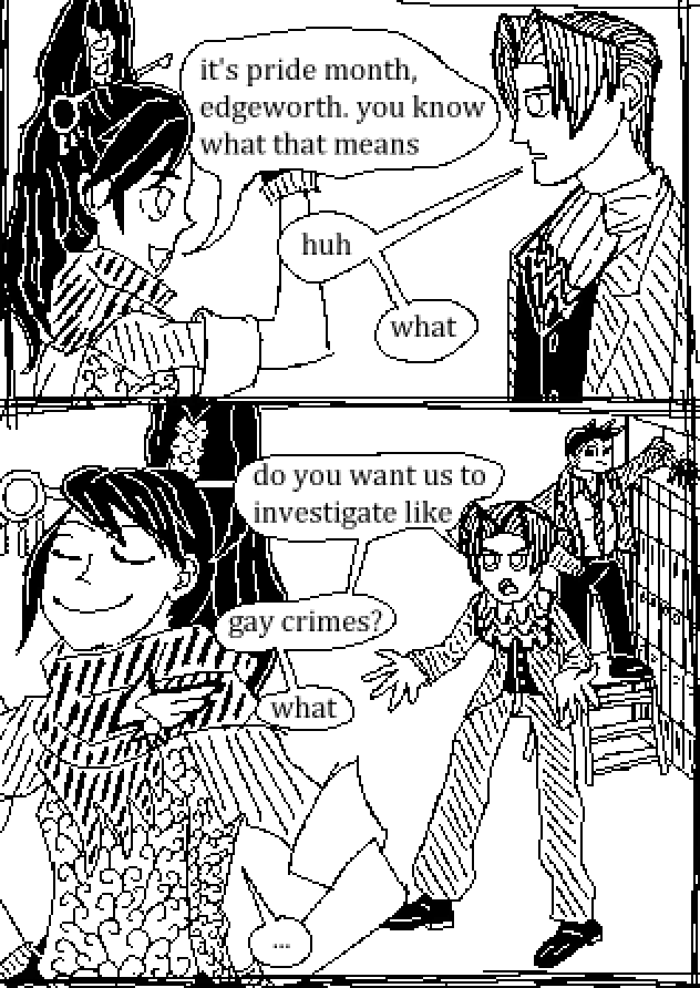 TheScienceBird's tweet photo. obligatory contribution to current twitter trend
#AceAttorney https://t.co/HUNCbDU87t