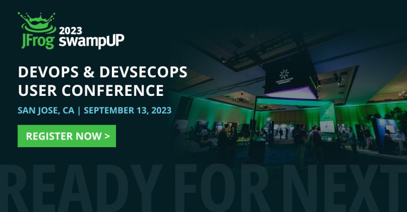 #swampUP 2023 helps #DevOps and #DevSecOps pros get ahead of what’s next in tech.
Run, don't walk! Register THIS MONTH to take advantage of the lowest ticket price (60% off) available before the show! 🏃‍♂️
Don't Miss Out! infl.tv/mrf0