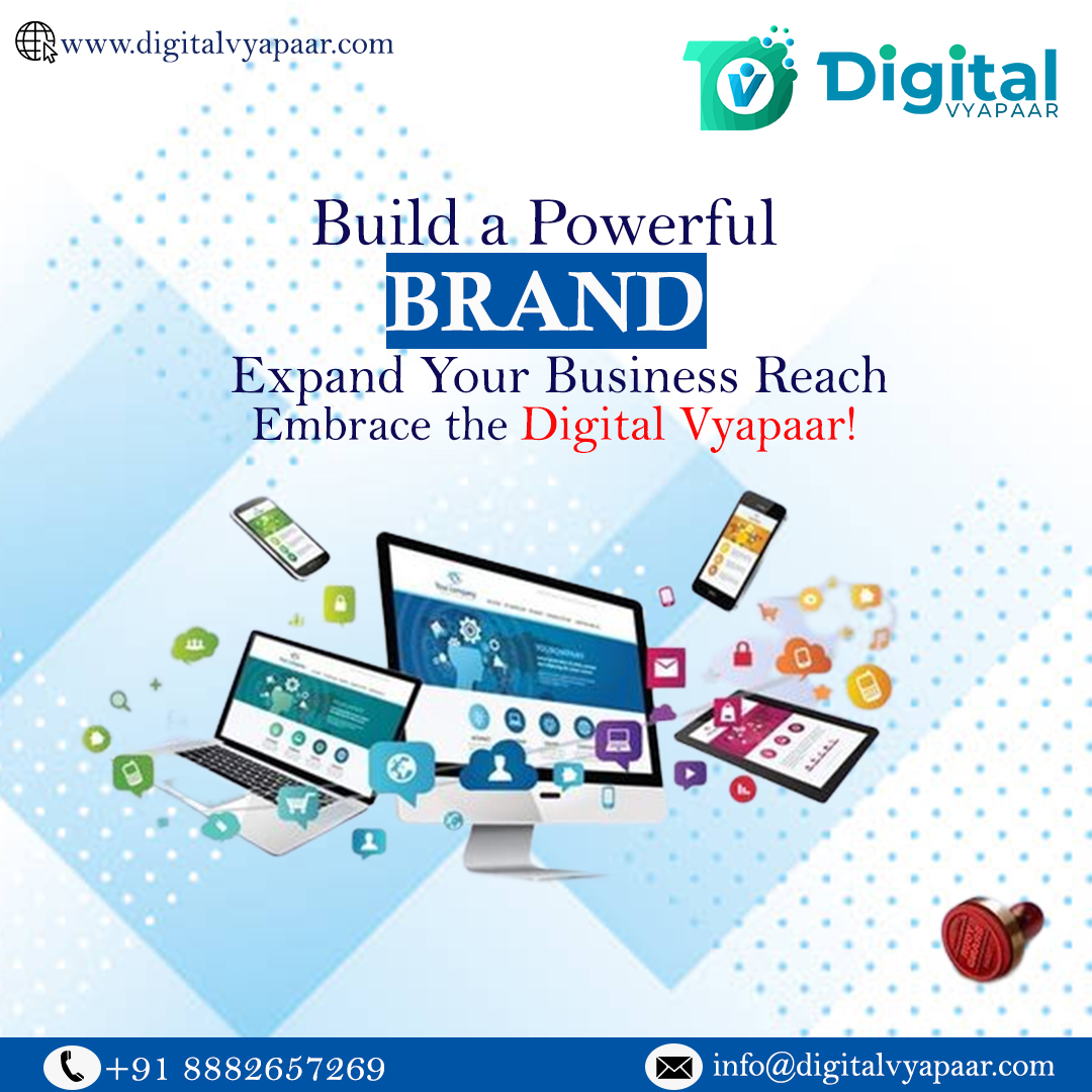 What role does digital marketing play in expanding business reach and building a brand?
Call us: ☎️ +91 88826 57269
Website : 🌐👉👉 digitalvyapaar.com/best-digital-m…

#digitalvyapaar #seo #trendingnow
#ecomercewebsite #ecommercewebsitedevelopment #websiteranking #SEOServicesCompany