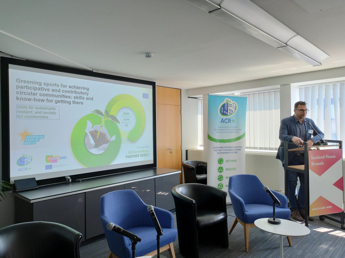 ACRplus's tweet photo. 💡 Taking advantage of solutions for #sports and adapting them to #tourism and #culture 🧳 We are introducing @Tour4SME project that boosts sustainability within 65 tourism SMEs

Next stept? Register for @Tour4SME final conference 👉 https://t.co/jUO9JaSoNK

@EU_ENV
@EUgreenweek https://t.co/BIni4wA7Wo