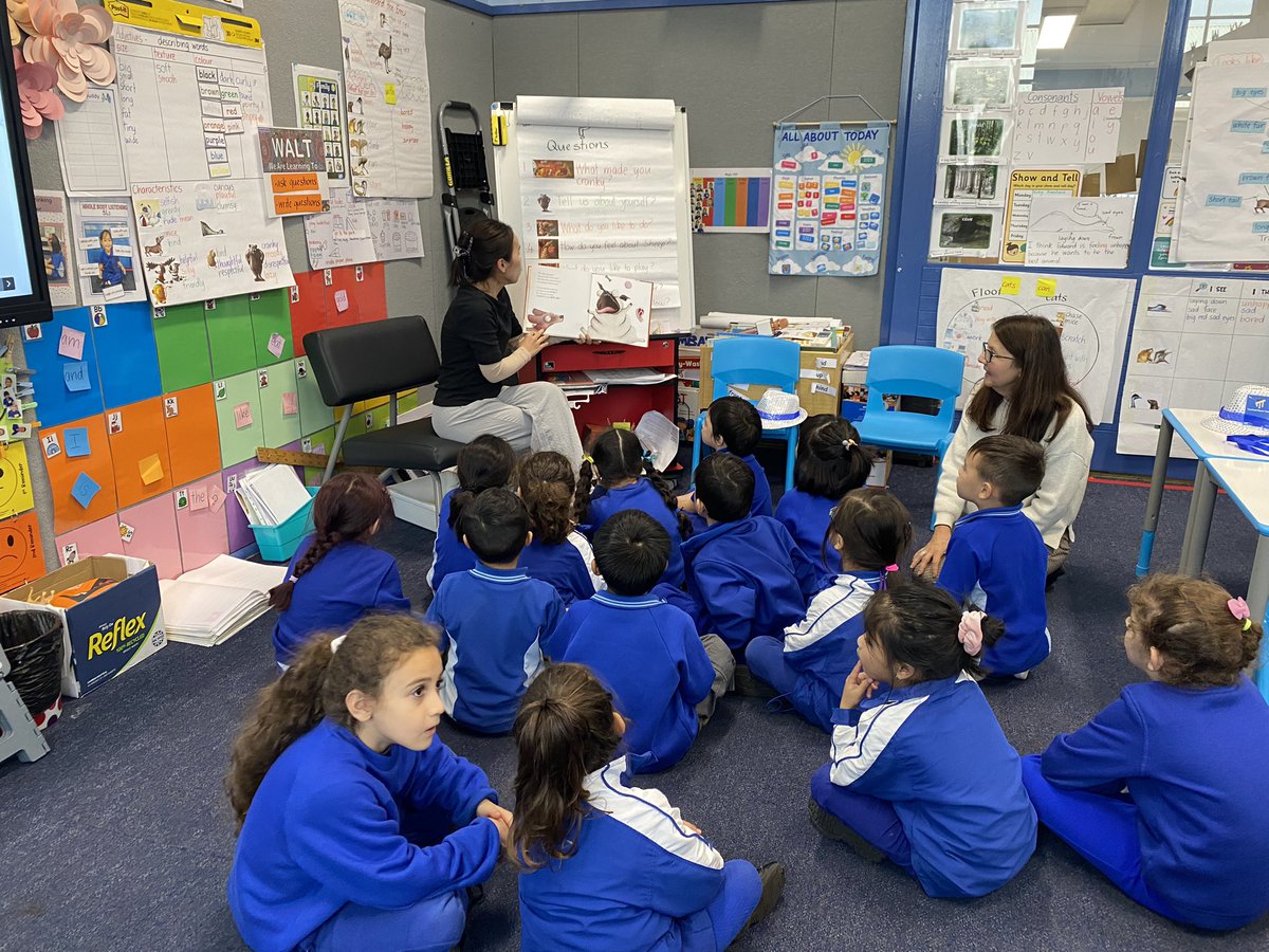 k_rigas's tweet photo. Wonderful to visit Fairfield PS Kindy and Year 5 students &amp; teachers today. Quality teaching &amp; learning, differentiated instruction, happy &amp; engaged students. @lisaporter555 https://t.co/e4hI4ikzrX