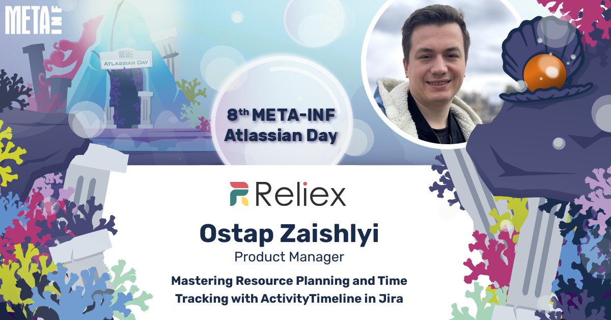 ReliexSolutions's tweet image. 📣 Don&apos;t miss out on our presentation by Ostap - Mastering resource planning &amp;amp; time tracking with ActivityTimeline for Jira, at 1:30 pm by @metainf. See you in Theatre!
#METAINFad8 #doITSMart #AtlassianDay #MetaINF #Jira #Atlassian @Atlassian