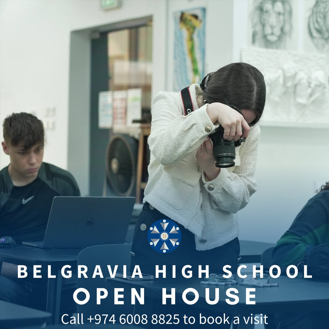 🎓 Discover the possibilities at Belgravia High School. Tour our campus, engage with our passionate teachers, and get a glimpse of the incredible student life. Join us and unlock your potential at Belgravia High School! #BelgraviaHighSchool #OpenHouse  #Qatar #BritishCurriculum
