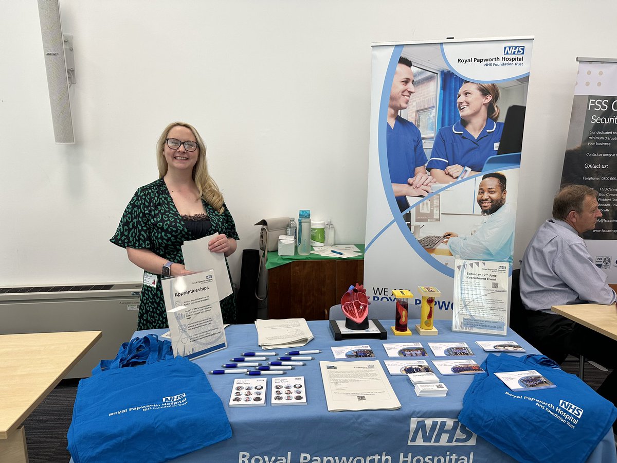 Luke Bage (@nurselukeb) on Twitter photo <a href="/RoyalPapworth/">Royal Papworth Hospital NHS FT 💙</a> are at the Job Centre in Huntingdon promoting opportunities at both our Huntingdon office and at our Hospital in Cambridge. We’re working to support getting local people in to local jobs. <a href="/RoyalPapworth/">Royal Papworth Hospital NHS FT 💙</a> are at the Job Centre in Huntingdon promoting opportunities at both our Huntingdon office and at our Hospital in Cambridge. We’re working to support getting local people in to local jobs.