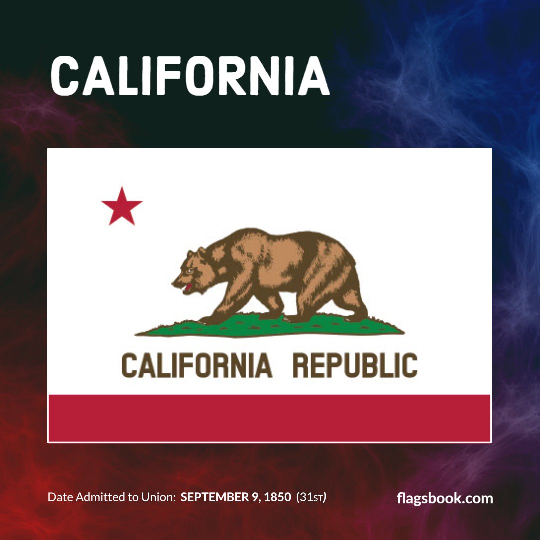 flags_book's tweet photo. State flag of California
The Golden State
#California #flagsofusa #worldflags #usaflags #usflags #fiftystates #fiftystatesflags #50states #flagsbook #flagoftheday #dailyflag #todaysflag #flag #flags #learnflags #31ststate #GoldenState #sanfrancisco #Cali #Calilife #sf #ca #la https://t.co/TErcAknptw