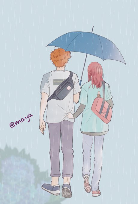「flower shared umbrella」 illustration images(Latest)
