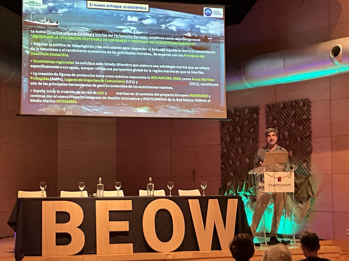 Francisco Sanchez Delgado de <a href="/CSIC/">CSIC</a>  <a href="/IEOoceanografia/">Instituto Español de Oceanografía (IEO-CSIC)</a> en la sesión #Océanos:#TidesareChanging en las #JornadasParaElPlaneta organizadas por <a href="/nakusarbe/">Nakusarbe</a> <a href="/Itsasmuseum/">Itsasmuseum Bilbao</a>
en la <a href="/BEO_Week/">Basque Environment and Ocean Week</a> <a href="/azti_brta/">AZTI</a>  <a href="/pie_upvehu/">PiE-UPV/EHU</a> #WorldOceanDay #DiaMundialOcéanos #OceanDecade #ReservasMarinas