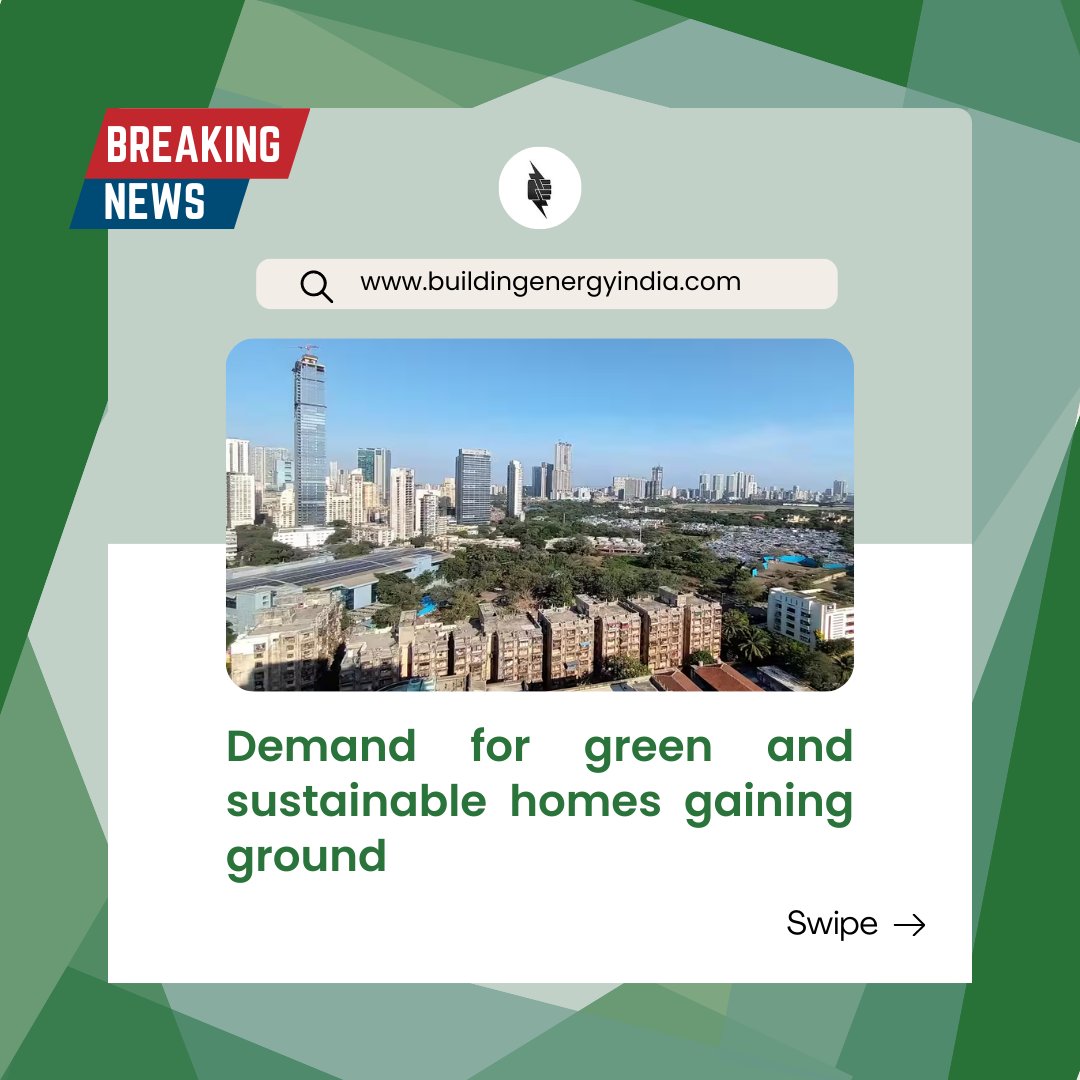 buildingenergyi's tweet photo. 🌿GOOD NEWS: Demand for Greener Houses Skyrockets as Homeowners Seek Sustainable Sanctuaries! 🌍💚

What are your views on this exciting development in this journey towards sustainability?

#GreenHomes #SustainableLiving #BuildingEnergyIndia #ClimateActionNow #WorldOceanDay https://t.co/tyYqodaCPo