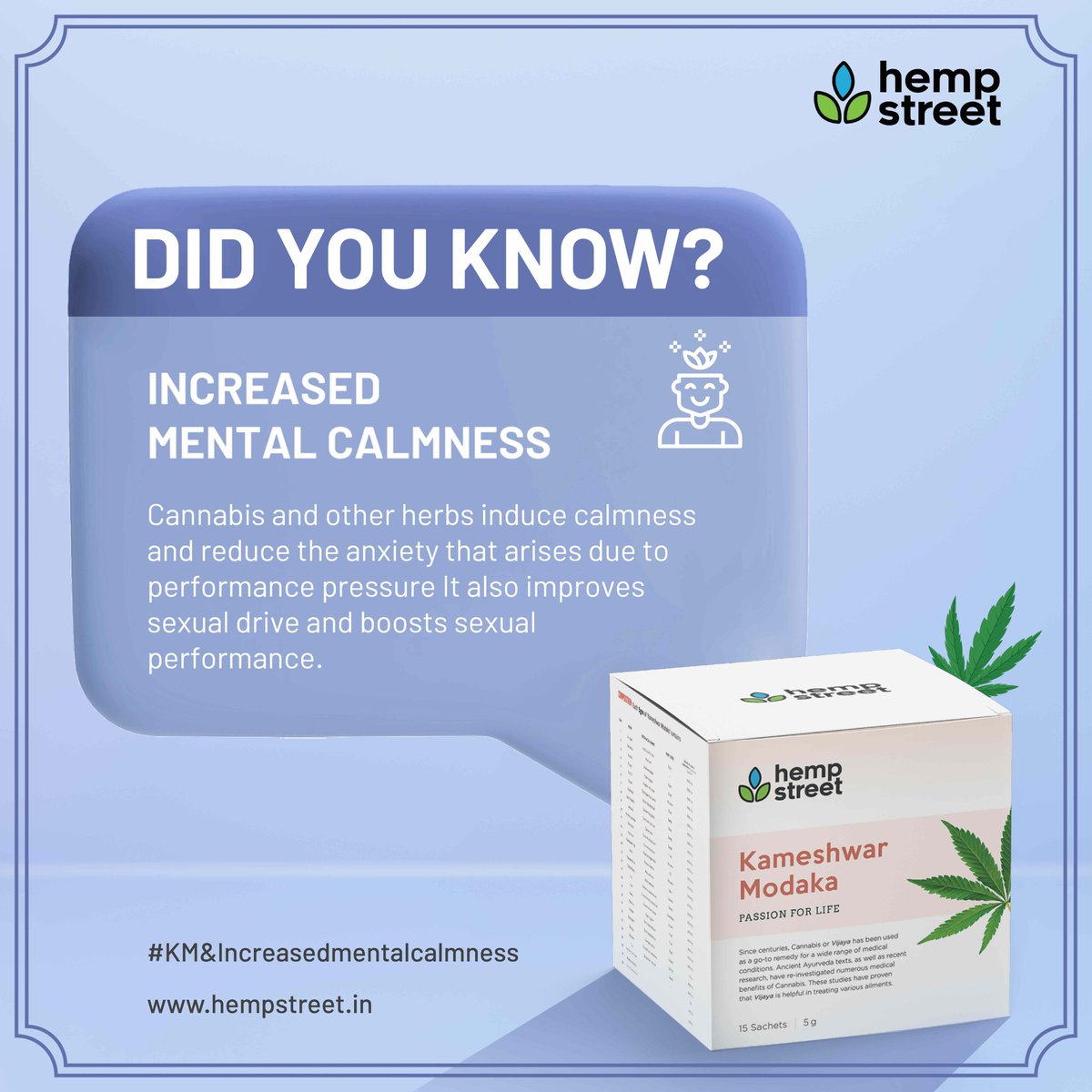 Did you know to induce calmness and reduce anxiety?
 
#didyouknow #facts #fact #knowledge #health #patientfirst #healthcare #cannabis #ayurveda #sexualhealth #sexeducation #sexpositive #sexualwellness #pleasure #intimacy