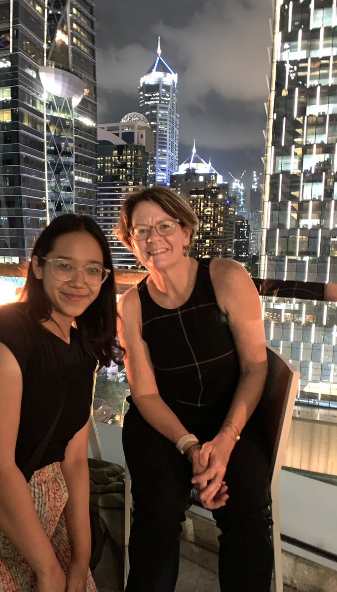 rapputri's tweet photo. Years and years reading her writings on business and human rights, finally be able to meet her in person!

A very humble person @justine_nolan https://t.co/P5b8cWDWvX