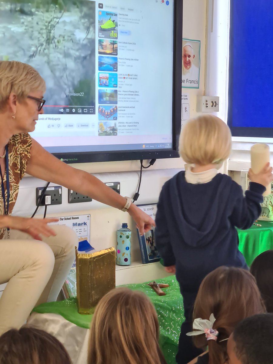 e1_sttherese's tweet photo. We enjoyed our liturgy session this week. We learned about Peace. We  always share Peace with everyone. We discussed how we do this, and why it is important to do this. It does not matter who they are, we take care of them.
#restannesgae1@stannescps https://t.co/oN6Du68cPD