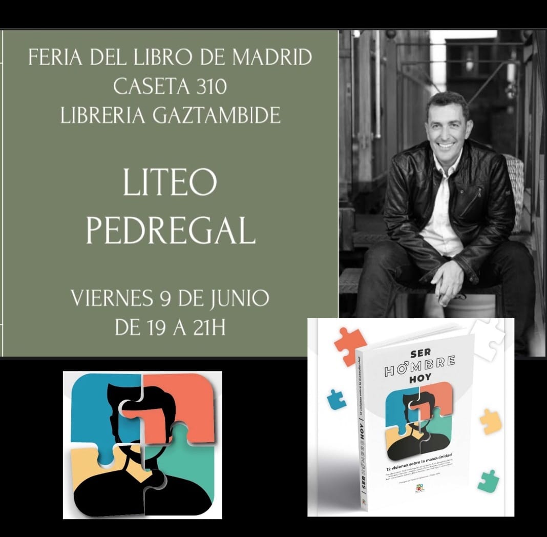 franciscoabian's tweet photo. Mañana viernes 9 de junio nuestro compañero Liteo Pedregal (@liteo_pedregal) estará firmando #libros en @FLMadrid  en Caseta 310 de @LibroGaztambide 👍👏👏👏🔝🔝📚📚📚📚📚
#SerHombreHoy  #masculinidad #queleer #ensayo #grupoartes https://t.co/uIUcGlieQO