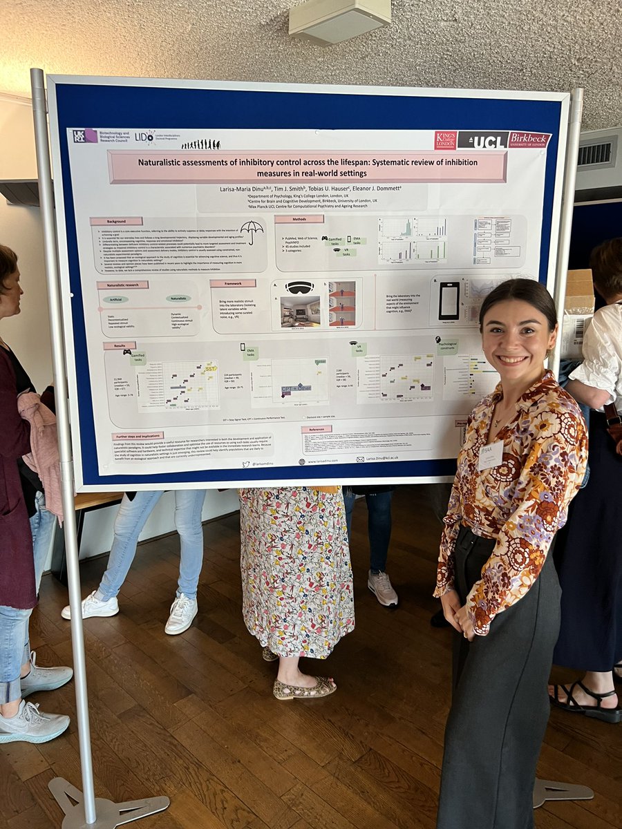 Larisa Dina (@larisamdinu) on Twitter photo Learned a lot these past 3 days about experience sampling at my first <a href="/SAAscience/">Society for Ambulatory Assessment</a> conference and had the pleasure to meet (and see again) so many inspiring people. Bonus: I presented a poster on naturalistic assessments of inhibitory control, including momentary tasks. Learned a lot these past 3 days about experience sampling at my first <a href="/SAAscience/">Society for Ambulatory Assessment</a> conference and had the pleasure to meet (and see again) so many inspiring people. Bonus: I presented a poster on naturalistic assessments of inhibitory control, including momentary tasks.