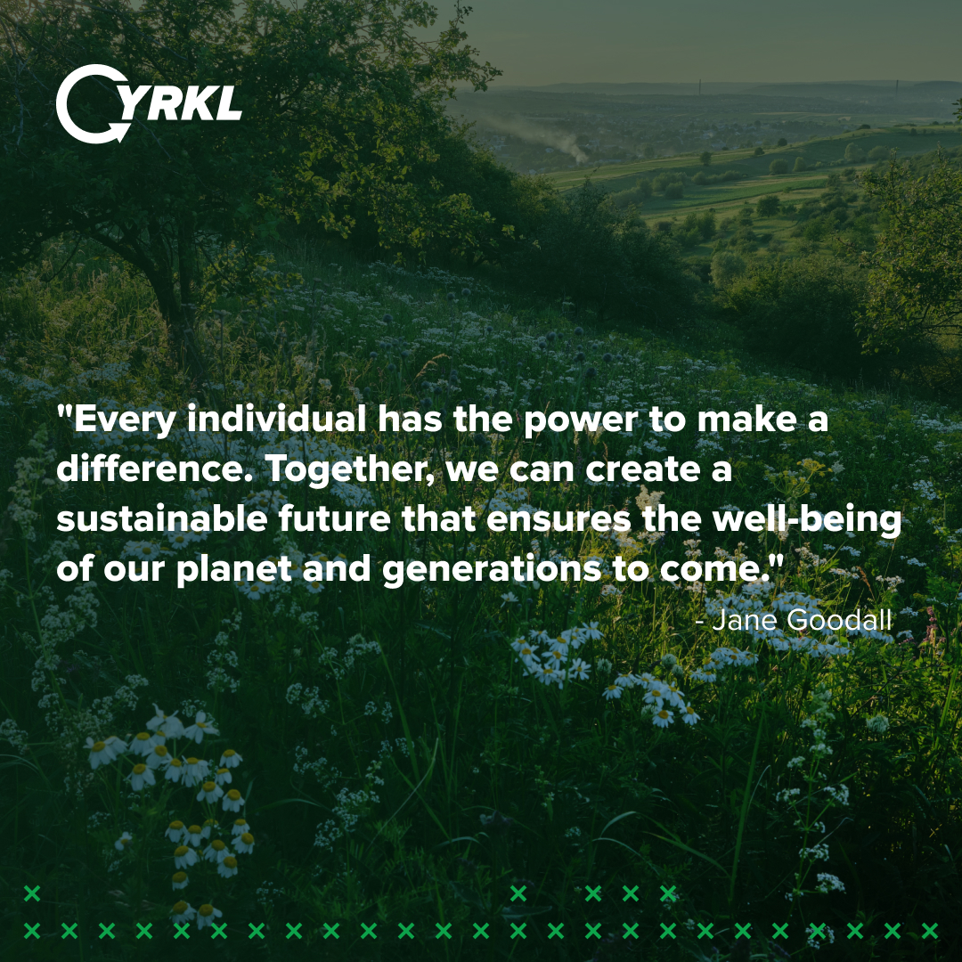 🌍💚 Inspiring Change for a Sustainable Future 💡

Let's embrace our power as change agents and work towards a better world. From small everyday choices to collective actions, each step counts on our journey toward sustainability. 

#Sustainability #ChangeMakers #MakeADifference