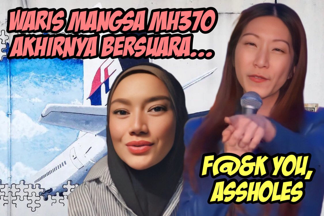 1. Isteri kepada kru pesawat MH370, Intan Maizura Othman, menyelar kebiadaban pelawak berketurunan Singapura, Jocelyn Chia kerana menggunakan tragedi itu sebagai modal komedinya.

“This is BABI. Bad Advertising Bad Influence,” tulisnya di Instagram.
