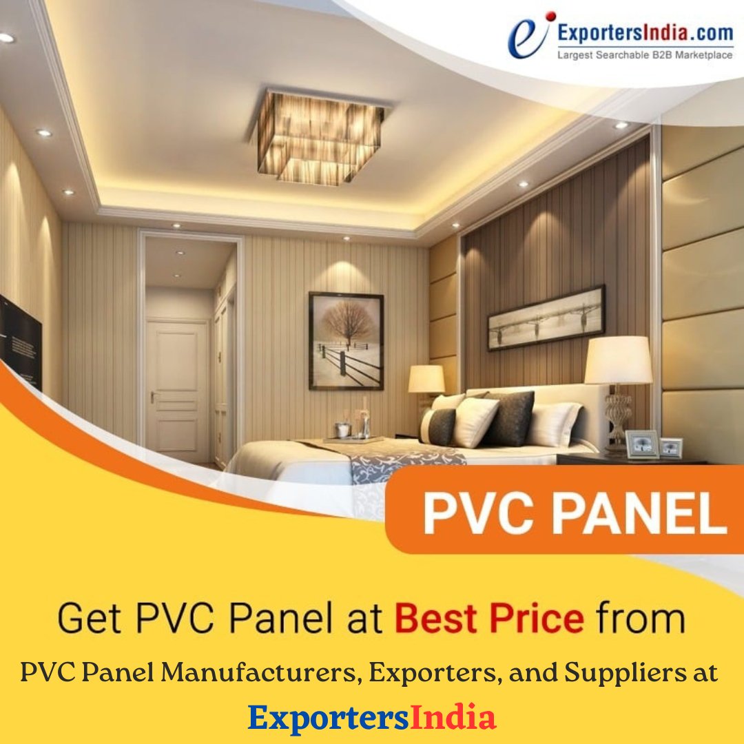 ExportersIndia's tweet image. Visit Exportersindia.com and find trusted &amp;amp; verified PVC Panel manufacturers, exporters, and suppliers in India.

exportersindia.com/indian-supplie…

#pvcpanel #pvcpanelssuppliers #pvcpanelmanufacturers #pvcpanelcatalog #pvcpanelprice #b2bmarketplace #b2b #exportersindia
