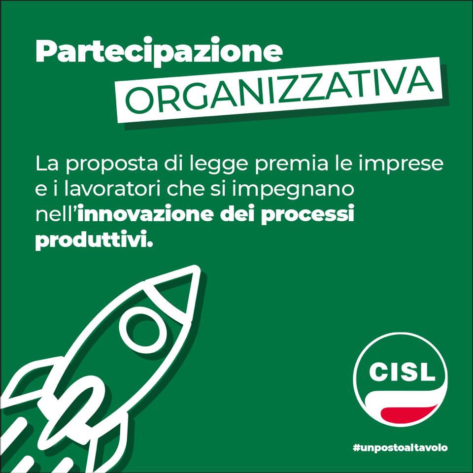 CislNazionale's tweet photo. La partecipazione organizzativa prevista dalla nostra proposta di legge offre ai lavoratori la possibilità di contribuire all’innovazione e all’efficientamento dei processi produttivi. Sono previsti anche premi per le imprese che coinvolgono i lavoratori.
#unpostoaltavolo https://t.co/X82vtlcbKR