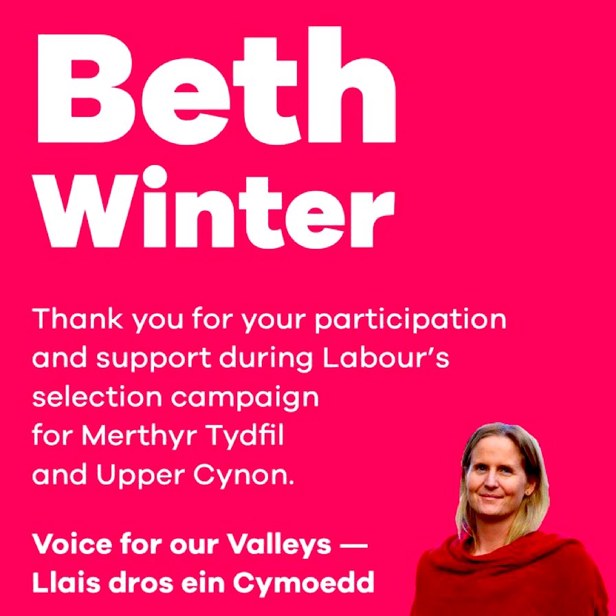 OcisaCorbyn's tweet photo. 🚨Another Socialist MP Gone🚨
————————————————
👇
Another Socialist MP has bite the dust.. Yes you heard that correct.. @BethWinterMP Cynon Valley Has been deselected by @UKLabour, Starmer right wing regime.. #GetStarmerOUT. #labourPurge #labourfiles #FordReport #TheBigLie https://t.co/LQWJqBAyvc
