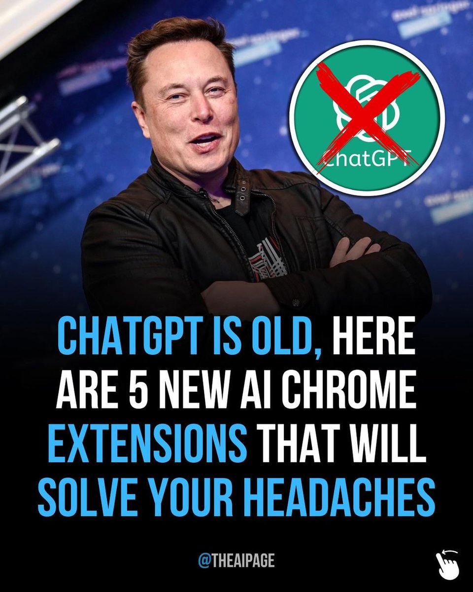 ChatGPT is like kindergarten...

Ditch it and try these 5 chrome extensions instead: