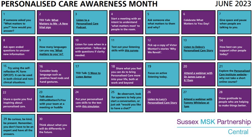 great month planned including @tommyNtour from @ALLIANCECarerVo guest speaker 👏 well done @8Daluiso for making this happen @SussexMSK @natalie_blunt @HelenCurrHere #WMTY23