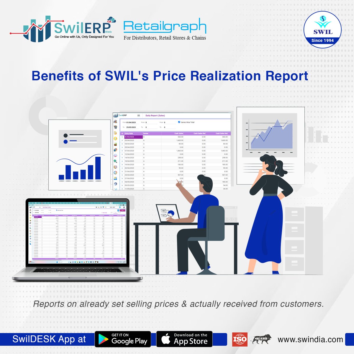 swilerpsoftware's tweet image. 🔍 Discover the power of SWIL&apos;s #PriceRealizationReport! 📈
✅ Gain insights into your set prices versus actual customer payments.
💼 Maximize #profitability and make informed decisions. 💰💡
Visit👉zurl.co/fvHC 

#SwilERPSoftware #BusinessIntelligence #SwilGroup