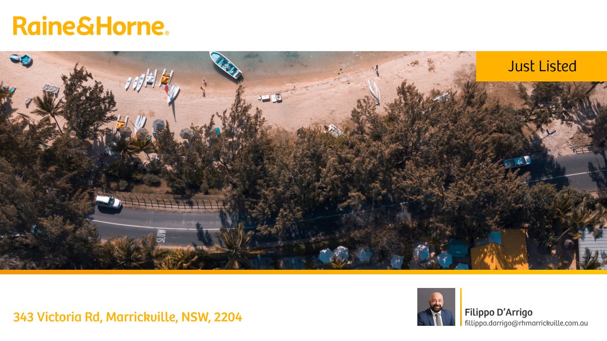 📍 343 Victoria Rd, Marrickville, NSW, 2204

Our agent’s latest listing on RateMyAgent

rma.reviews/FtQpSsHRpC73

...
#ratemyagent #realestate #Raine_and_Horne_Marrickville