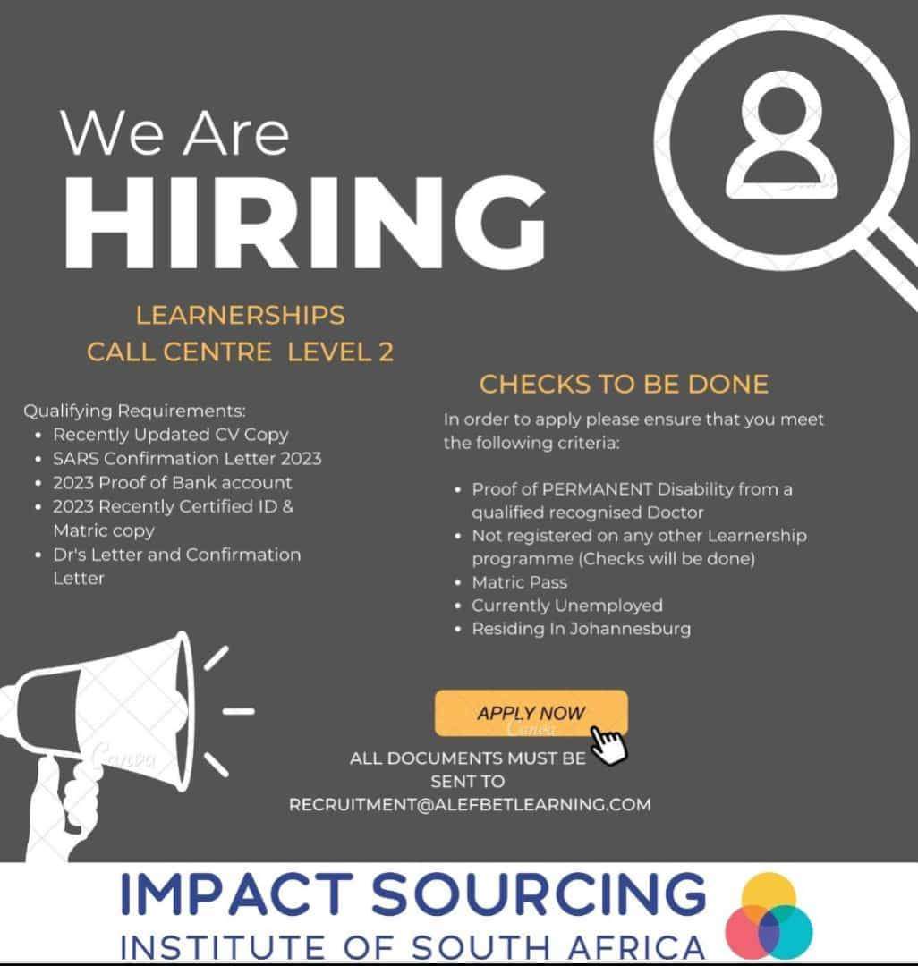 SA Youth Vacancies (@SAYouth_V) / Twitter