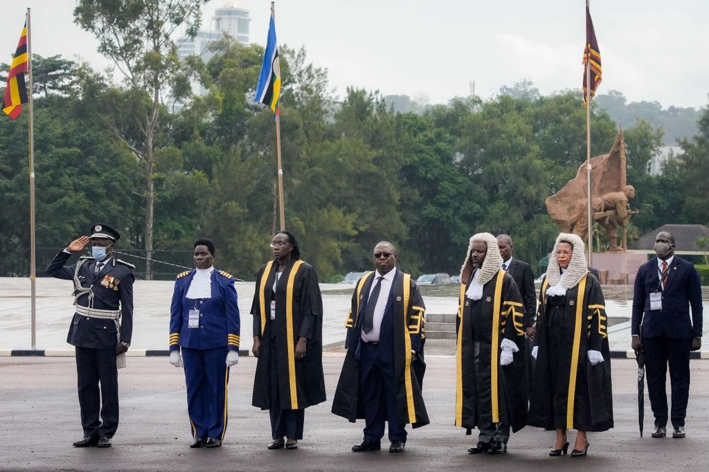 Yesterday, I was in attendance, alongside H.E. President @kagutamuseveni, at Kololo Independence Grounds for the State of the Nation Address and opening of the third session of the 11th Parliament.
