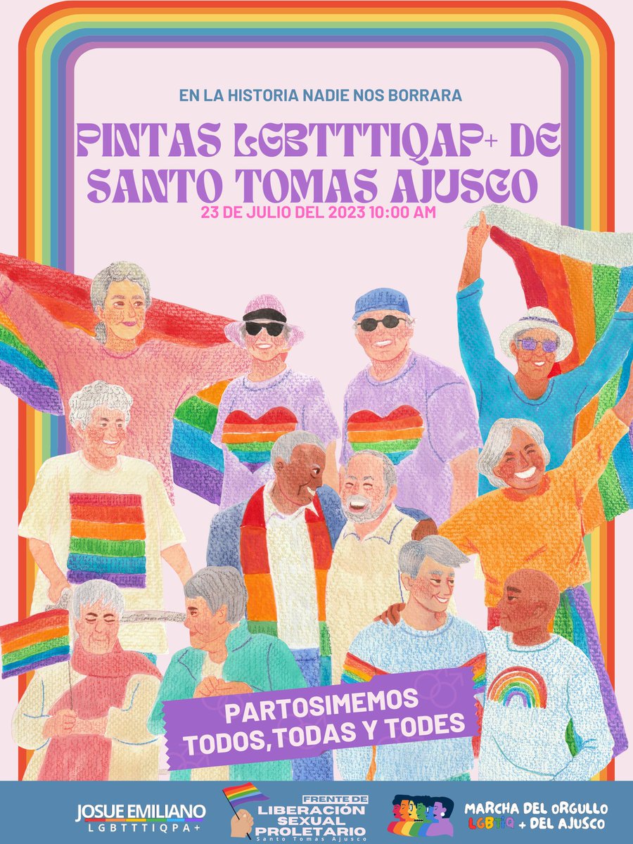 ☑️Se confirman la próximas Marcha del Orgullo Lgbtttiq del pueblo de Santo Tomás Ajusco  y mucho más Marchas LGBTTTIQPANB+ 

<a href="/subSantoAjusco/">Subdelegación Santo Tomás Ajusco</a> 
<a href="/subsanmiguelaju/">Subdelegación San Miguel Ajusco</a>