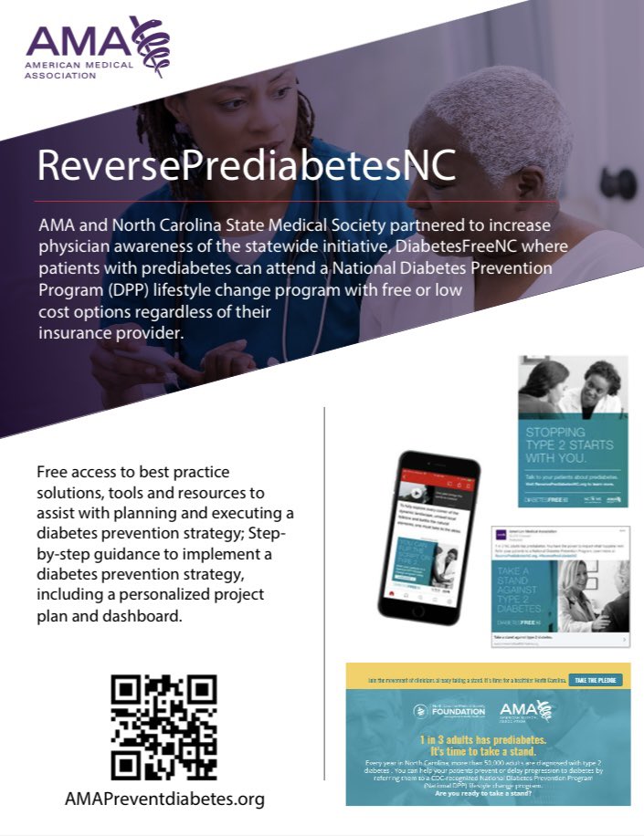KLSmithMD's tweet image. Excited to share successful strategies for Diabetes Prevention at June 12th AMA educational session☀️
