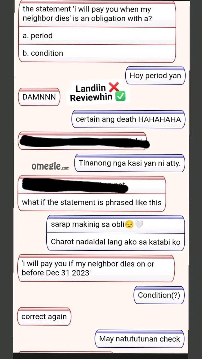 TAWANG-TAWA AKO PLS HAHAHAHHAA NAGREVIEW SA OMEGLE 

totropahin ❌
titikman ❌
rereviewhin ✅