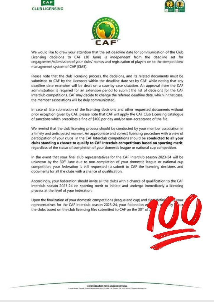 UnplayableZA's tweet image. 𝗖𝗔𝗙: 𝗦𝗛𝗢𝗪 𝗨𝗦 𝗬𝗢𝗨𝗥 𝗪𝗢𝗠𝗘𝗡’𝗦 𝗧𝗘𝗔𝗠 ❗️

CAF has made it clear that all the clubs that will participate in the 2023/24 #CAFCL &amp;amp; #CAFCC must have a women's team.

Sundowns &amp;amp; Pirates in CAF CL.
SuperSport &amp;amp; Sekhukhune in CAF CC.

Deadline Day is June 30.