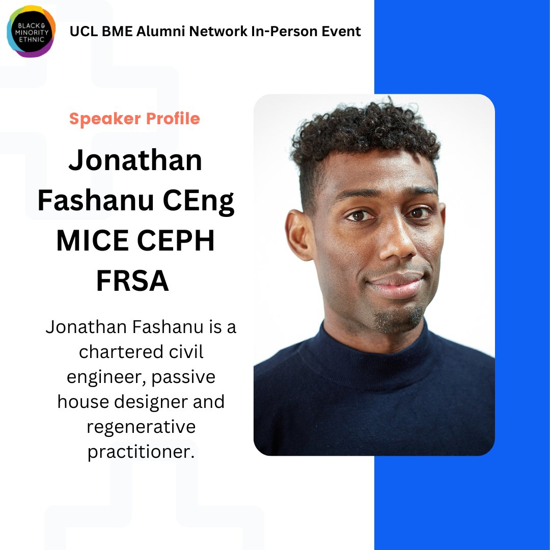 Meet our speaker for our next in-person event next week. To sign up to the event,  following the link: tinyurl.com/37xc8467