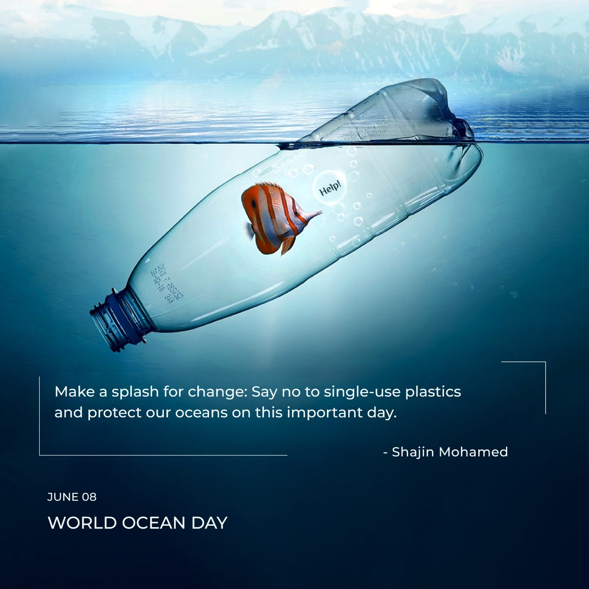Shajin8020's tweet photo. Make a splash for change: Say no to single-use plastics and protect our oceans on this important day.
.
.
.
#WorldOceansDay #OceanDay #ProtectOurOceans #SaveOurSeas #shajin8020 #business #entrepreneur #goals https://t.co/2XK1XBQnxB