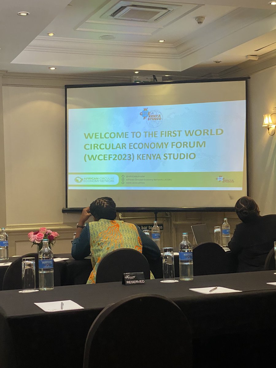 teddyobiero's tweet photo. Attending The first World Circular Economy Forum Kenya Studio #WCEF2023  @Acen_Kenya  @ANMRA2022 @johnk_kalungi @HonTuya @SakajaJohnson @UNEP @TakaNiMaliKenya @Amazinglenah https://t.co/U2VSgtcMsq