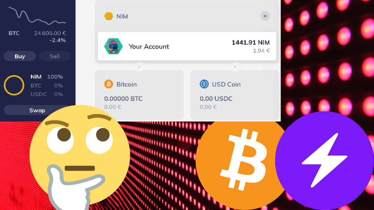 Here some food for thought about the new #Nimiq wallet and #Bitcoin #LightningNetwork . The #LN allows to pay for a coffee for example by using #BTC and without paying the usual high fees like the main network would. But let's go a little further. 1/5 twitter.com/omni__ventures…