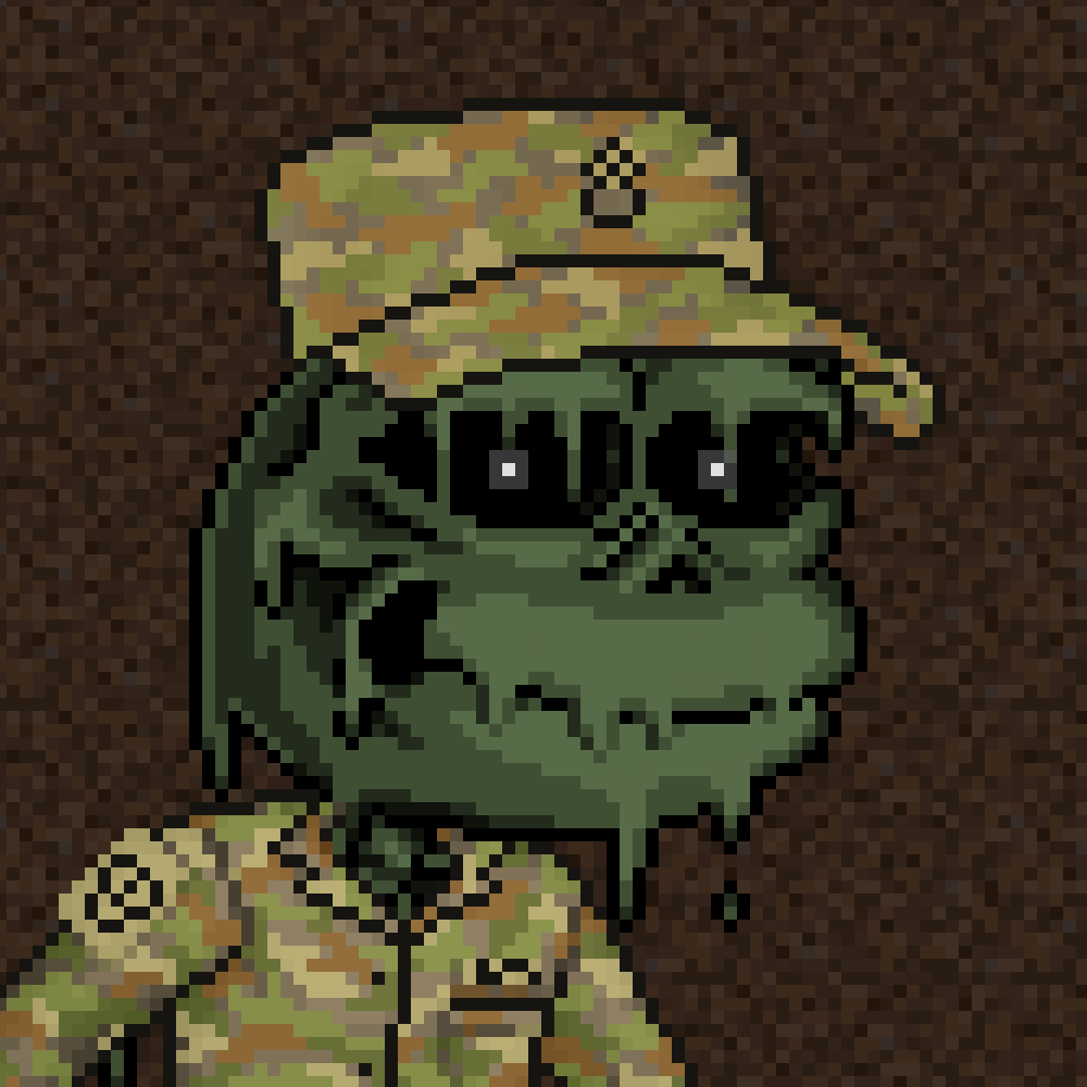 RestInPepeNFT's tweet photo. GM ☕️ web3 soldiers! HOOOORAAAHH! 💢
#RestInPepe #NFT #NFTs #NFTCommunity #web3おじさん #NFTCollection #nftart $Pepe https://t.co/8N1FusFMak
