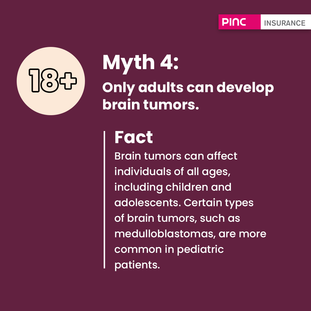 PINCInsurance's tweet photo. At PINC Insurance, we're here to debunk common misconceptions surrounding brain tumors and raise awareness about this critical health issue. Together, let's dispel the myths and spread knowledge.

Join us as we uncover the truth and empower ourselves with accurate information🌟 https://t.co/QZkjzfjtw0