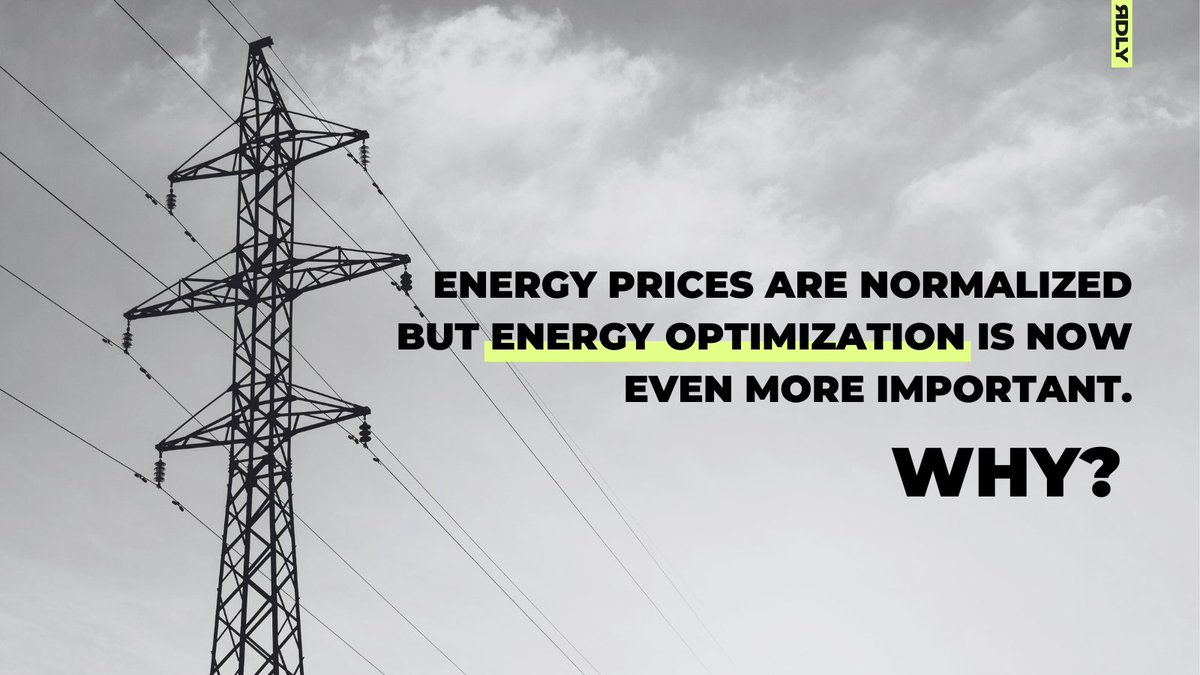 RecordlyData's tweet photo. Why should an organization be bothered by #energyoptimization when energy price levels are “normalized” again? Well, think again ⚡️ https://t.co/3BuAV8bjE5 https://t.co/8G6X0D9yfa