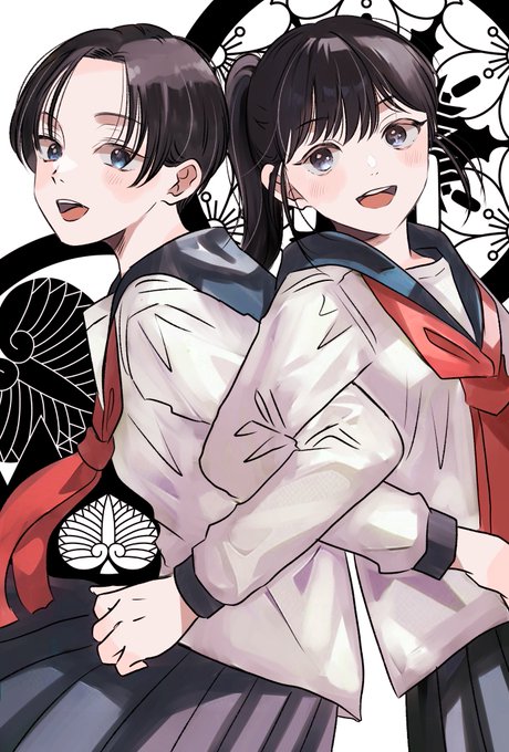 鬼と夜明け2巻発売まであと6日 #創作百合