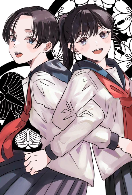 鬼と夜明け2巻発売まであと6日 #創作百合
